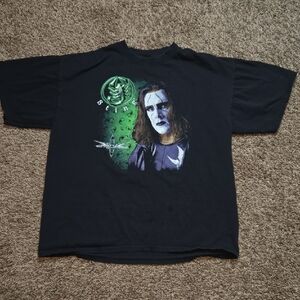 WCW  Sting World Championship Wrestling Back in Black Gildan Tag XL Shirt Top